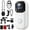 White, variant on 4K Mini Body Camera with EIS, Wearable Action Body Cam, Sports Action Camera Thumb Size Hands-Free Recording Body Worn Camera, Portable Camcorder Mount Anywhere for Work, Travel,Fishing(Black)
