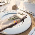 thumbnail image 3 of SHISUYAN 4pcs Alloy Chicken Napkin Rings Decorative Metal Napkin Holders Dining Table Decorative Napkin Buckles, 3 of 8