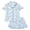 White, variant on Yuncity Cute Pajama Sets For Women 2 Piece Shark Print Summer Short Sleeve Button Up Top With Shorts Pjs Sleepwear Loungewear Nightwear,Size S-2Xl White