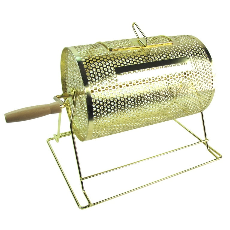 Brass Raffle Ticket Drum Lottery Bingo Ball Drawing Tumbler Game Prize Spinner Brass Raffle Ticket Drum Lottery Bingo Ball Drawing Tumbler Game Prize Spinner