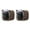 Black, variant on Giaone 2Pcs Dustproof Outlet Cover Easy Install Home Office Electric Plug Protectors