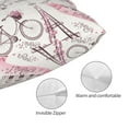 thumbnail image 3 of Balery Romantic Travel In Paris Funda de Cojín Estampada, Regalos para Mujeres, Regalos de Amor para Ella, Regalos para Novia o Esposa, Funda de Almohada-20"x30", 3 of 6