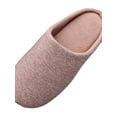 thumbnail image 3 of Topumt Men's and Women's Slippers Comfort Cotton-blend Closed Toe House Shoes Indoor & Outdoor, 3 of 5