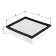 thumbnail image 1 of Filtro de Aire Motor B2300 2001 A 2010 SAKURA L4 2.3L, 1 of 3