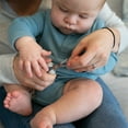 thumbnail image 3 of Dr. Brown's Safe Squeeze Nail Scissors with Rounded Blade Tip and 100% Silicone Handle for Infant & Baby, 3 of 7