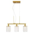thumbnail image 1 of Living District LD7501BR Taylor 3 Light Brass Ceiling Pendant, 1 of 4