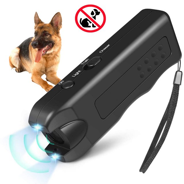 Dispositivo antiladridos ultrasónico, tapón de ladridos automático de mano para perros de todos los tamaños