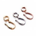 thumbnail image 5 of Zpsolution Double Opening Interchangeable Pearl Enhancer Connector Shortener Pendant Bail Clasp Infinity Figure Eight Shaped Silver/Gold/Rose Gold, 5 of 6