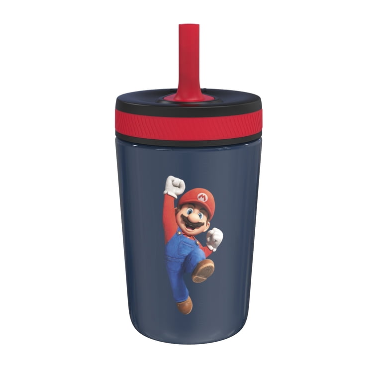 Zak Designs 12oz The Super Mario Bros. Movie Kelso Toddler Cups