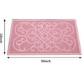 thumbnail image 4 of PetLike XL Cat Litter Trapping Mat, Thick Waterproof  Washable, Non-Slip Backing, Soft on Kitty Paws , Easy to Clean, BPA Free (Pink), 4 of 7