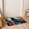 thumbnail image 6 of Crow Polyester Non-Slip Machine Washable Indoor Mat Office Mat Kitchen Rugs, 6 of 6