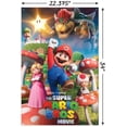 thumbnail image 3 of The Super Mario Bros. Movie - Mushroom Kingdom Key Art Wall Poster with Push Pins, 22.375" x 34", 3 of 6