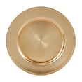 thumbnail image 1 of Fraiche Gold Charger Plates 4-Pack, 1 of 8