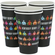 Kentucky Derby Eight-Pack 16oz. Jockey Silks Paper Cups