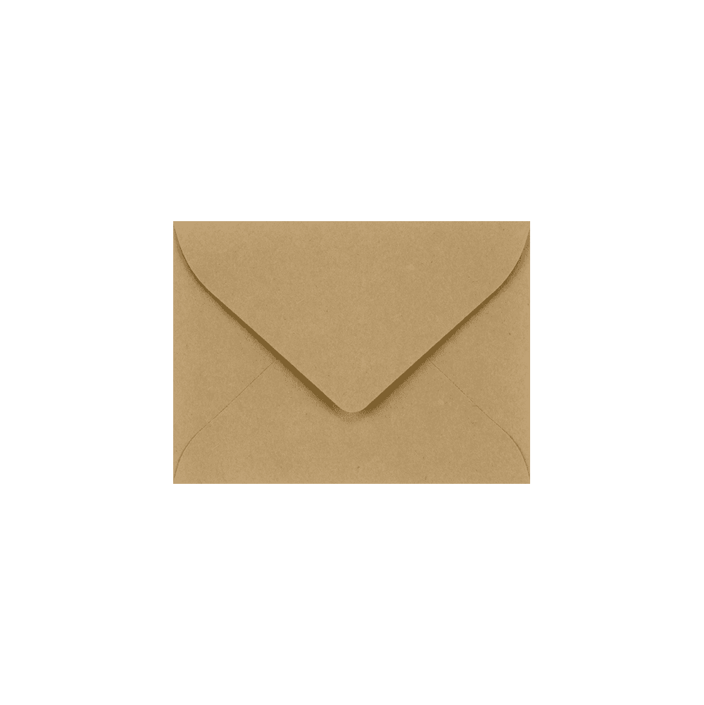 LUXPaper #17 Mini Gift Card Envelopes, 2 11/16 x 3 11/16, Grocery Bag, 1000/Pack