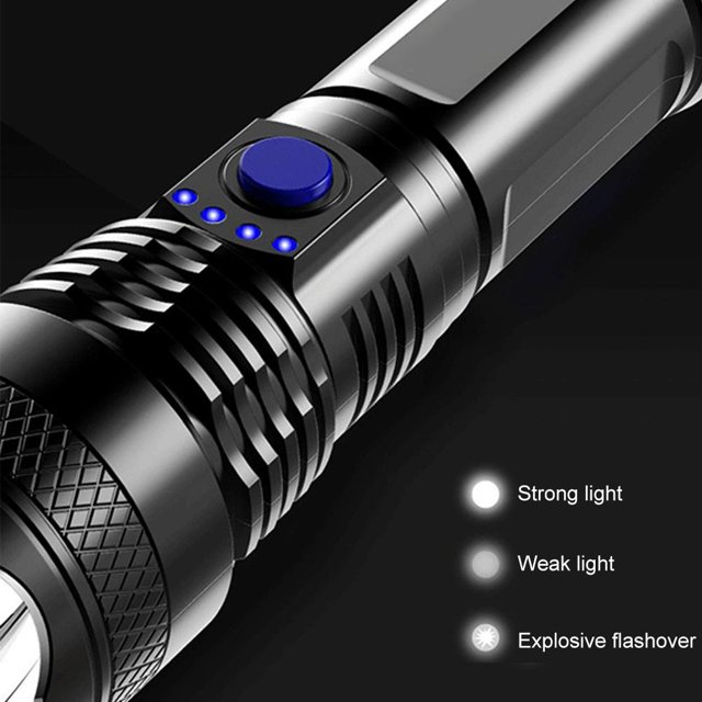 Lámpara Linterna LED para acampar 3 engranajes 250LM antorcha de trabajo impermeable equipo al aire libre JShteea Para estrenar