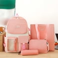 thumbnail image 2 of ibiyuan School Backpacks Lightweight Versatile Durable School Bag Set for Ages 5th 6th 8th 10th, Middle Elementary, High School, Travel, Weekend Outings, 2 of 7