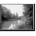 thumbnail image 2 of Historic Framed Print, Ableman's Narrows, railroad crossing, 17-7/8" x 21-7/8", 2 of 9