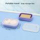 thumbnail image 3 of Bar Soap Travel Case Leak Proof Soap Container Camping Gym Draining Layer Easy To Clean Large Capacity Leak-Proof, 3 of 7