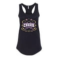thumbnail image 2 of Wild Bobby Cheerleading All Stars Girl Sports Women Racerback Tank Top, Black, Small, 2 of 5