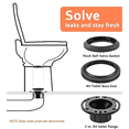thumbnail image 7 of Combo RV Toilet Seal and Flange Kit - for Residence Models, 7 of 7