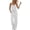 A_ Gray Jumpsuits for Women, variant on Ygbgbb Womens V Neck Spaghetti Strap Jumpsuit Elastic Drawstring Waist Wide Leg Floor Length Pants with Side Pockets for Home Lounging Neighborhood Errands Army Green S