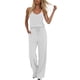 thumbnail image 1 of Pantalones Casuales para Mujeres de Verano sin Mangas Pantalones Largos Sudadera con Cuello en V Y Bolsillo, Sudaderas Casuales para Mujeres de Verano para Diario Y Fiesta, 1 of 7