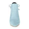 thumbnail image 2 of BLISSFUL STEP Women's Ankle Boots Pointed Toe Kitten Heel Faux Suede Dress Side Zipper Boots  Sky Blue 9, 2 of 8
