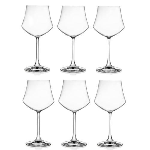 Lorren Home Trends Ego 13 Oz Crystal Red Wine Glass Set Of 6 Walmart Com Walmart Com walmart com