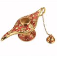 thumbnail image 3 of Legend Aladdin Lamp Magic Genie Wishing Light, Classic Arabian Nights Costume Props Lamp Table Decor for Home Wedding Party Halloween Birthday Beautiful Gift Toy for Women Girl (Pink & Silver), 3 of 7