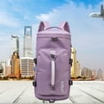 thumbnail image 4 of Travel Bag Wear Resistant Large Capacity Water-proof Wet Dry Separation Yoga Bag for Gym, 4 of 8