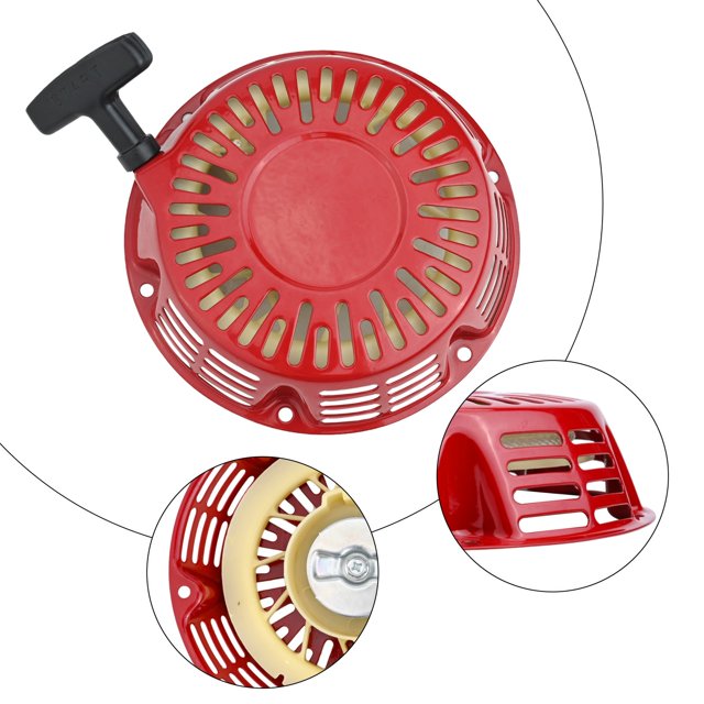 Démarreur à Rappel Rouge pour Honda Gx240 pour Gx270 173F 177F Générateur Moteur avec Pompe