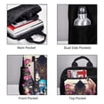 thumbnail image 5 of Splatoon Backpack Lightweight Large Capacity Laptop Backpack Adjustable Backpack Unisex Travel Backpack, 5 of 8