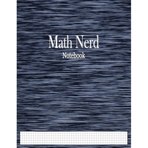 Math Nerd Notebook : 1/6" Graph Paper Ruled (Paperback)