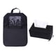 thumbnail image 1 of Bolsa colgante para asiento trasero de coche, impermeable, antipatadas, organizador multifunción para tabletas, porta agua y comida con organizador de pañuelos (negro), 1 of 7