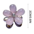 thumbnail image 3 of Pinza pequeña para el cabello con forma de flor, pinza lateral mini para el cabello con estilo y agarre., 3 of 6