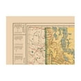 thumbnail image 4 of Historic Map - Manitoba Canada - Reynold 1921 - Vintage Wall Art, 4 of 4