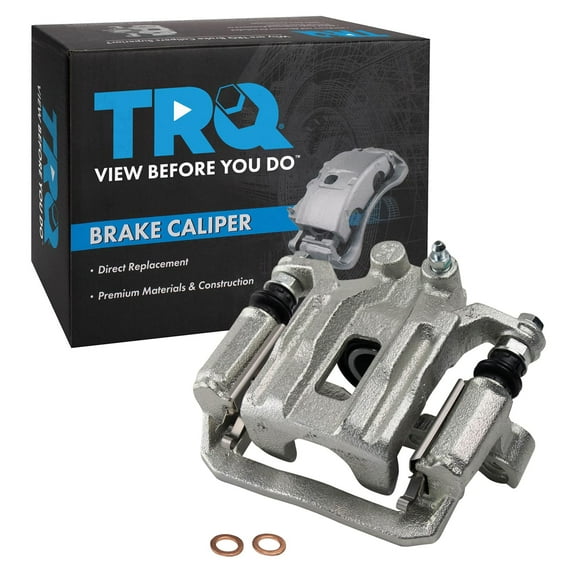 TRQ Rear Right Brake Caliper w/Bracket Passenger Side Compatible with 2005-2021 Nissan Frontier 2005-2015 Xterra