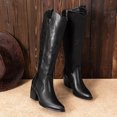 thumbnail image 2 of BURUDANI Women's Western Cowboy Knee-High Boots, 2 of 6