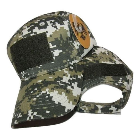 ACU Camo Digital Operator Operators Tactical Cap Hat Patch adjustable strap