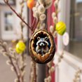thumbnail image 4 of Squirrel in Nest Hanging Ornament, Christmas/Easter/Halloween/Daily Tree Decoration, Flat Owl Gifts for Grandparents, Parents, Kids, Neighbors, Friends Owl Ornaments for Christmas Tree, 4 of 4