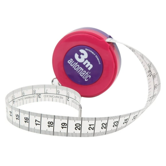 ZOUSSIQI 3m/120 Tape Measure Body Measuring Tape for Body Cloth Tape Measure for Sewing Fabric Tailors High Accuracy Waterproof Leather Sewing Tape Measure Retractable Clothes Measuring CA919-12293