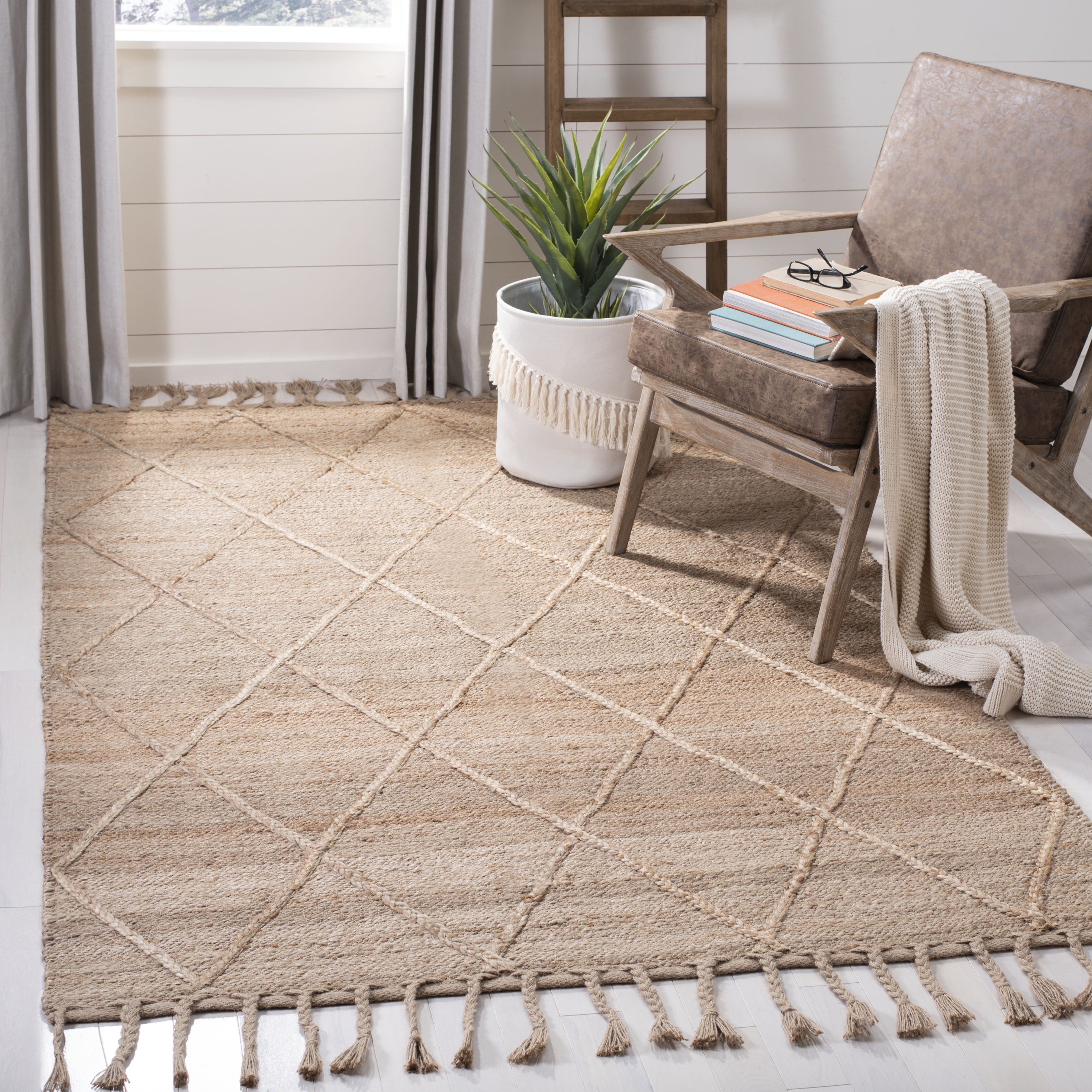 Safavieh Natural Fiber Nancy Geometric Area Rug
