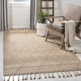 thumbnail image 2 of SAFAVIEH Natural Fiber Nancy Solid Area Rug, Natural, 6' x 9', 2 of 11