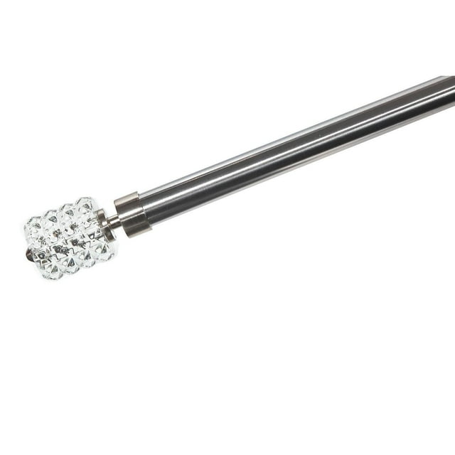 25/28Mm Drape Pole Set (Imperial - Nickel) (48-84)