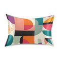 thumbnail image 7 of Yayeee Pillowcase Standard Size Set of 2 Satin Wrinkle Resistant Pillow Case, Beige Abstract, 7 of 7
