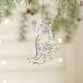 thumbnail image 5 of Glittering Christmas Tree Ornaments Set with Transparent Pendant Decorations for Holiday Decor - Owl, Violin, Dragonfly Shapes for Festive Sparkling Night Sky Ambiance, 5 of 6