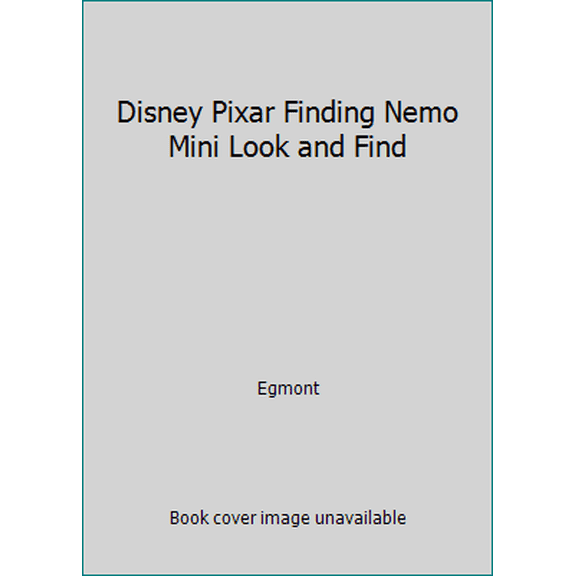 Pre-Owned Disney Pixar Finding Nemo Mini Look and Find (Paperback) 141276985X 9781412769853