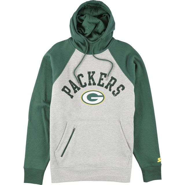 STARTER Hombres Green Bay Packers Sudadera con capucha Sudadera pac L