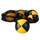 thumbnail image 1 of 3x pelota de malabarismo suave Sunnimix con bolsa de almacenamiento Amarillo negro, 1 of 7